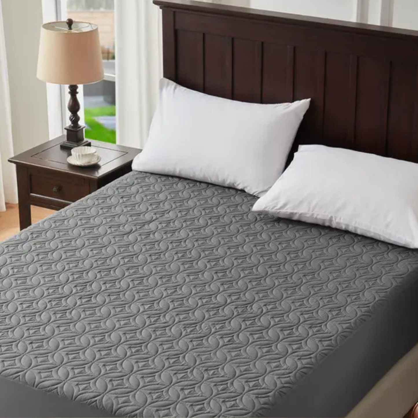 Single Triple-Layer Mattress Protector