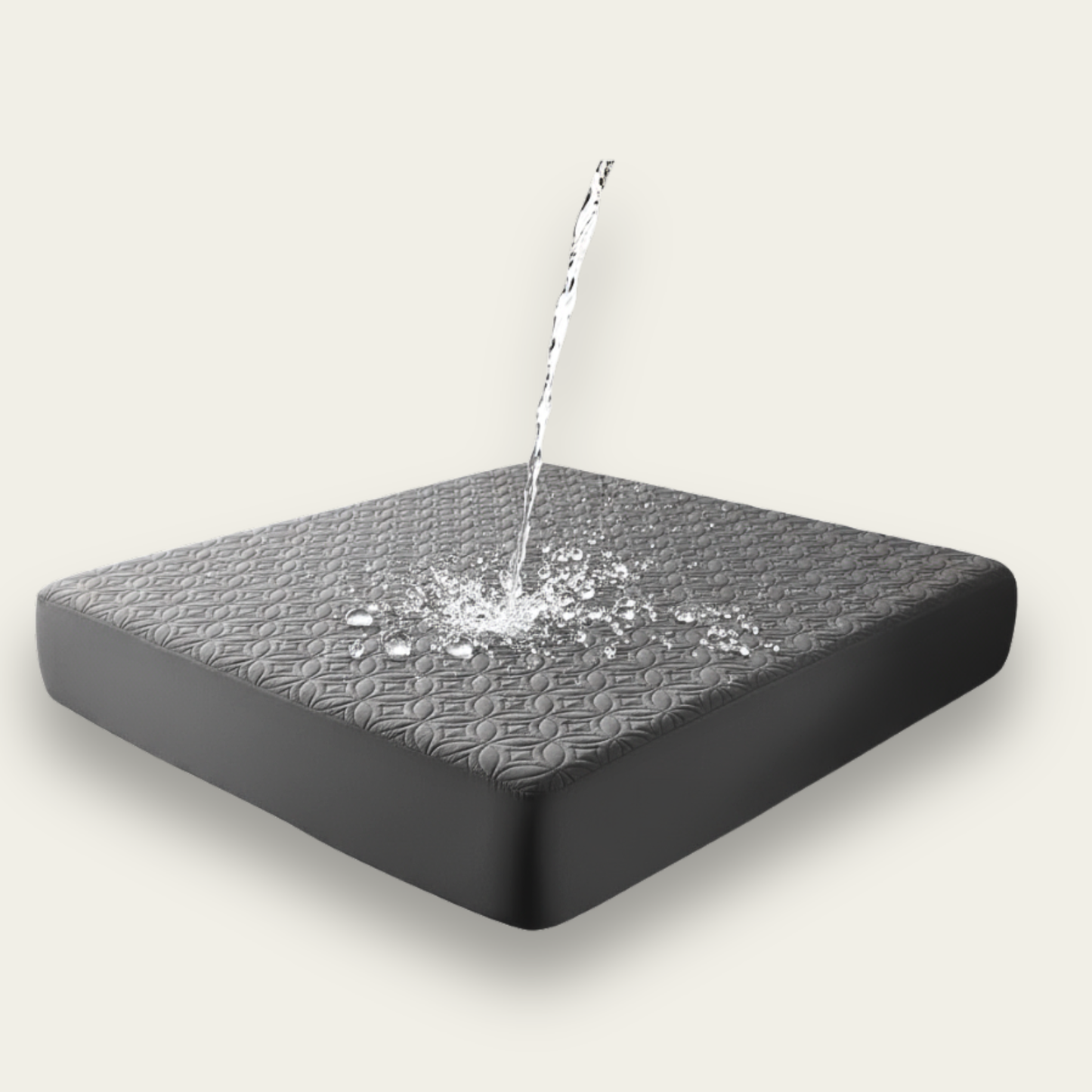 Single Triple-Layer Mattress Protector