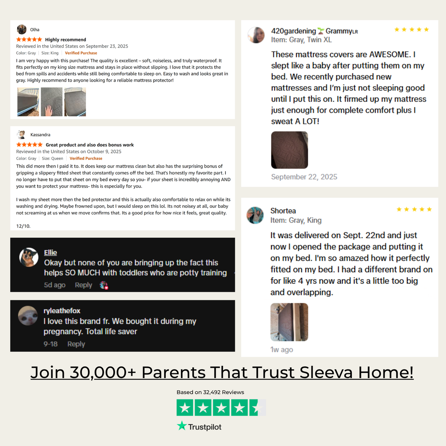 The 3AM Survival Bundle™ | Hospital-Grade Waterproof Mattress Protection System